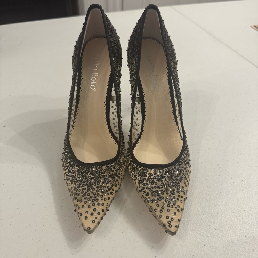 Bella Belle sparkly heels - Picture 2 of 4